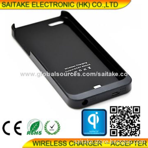 Wireless Charger Receiver for iPhone 5/5S, Factory Outlet, High-quality